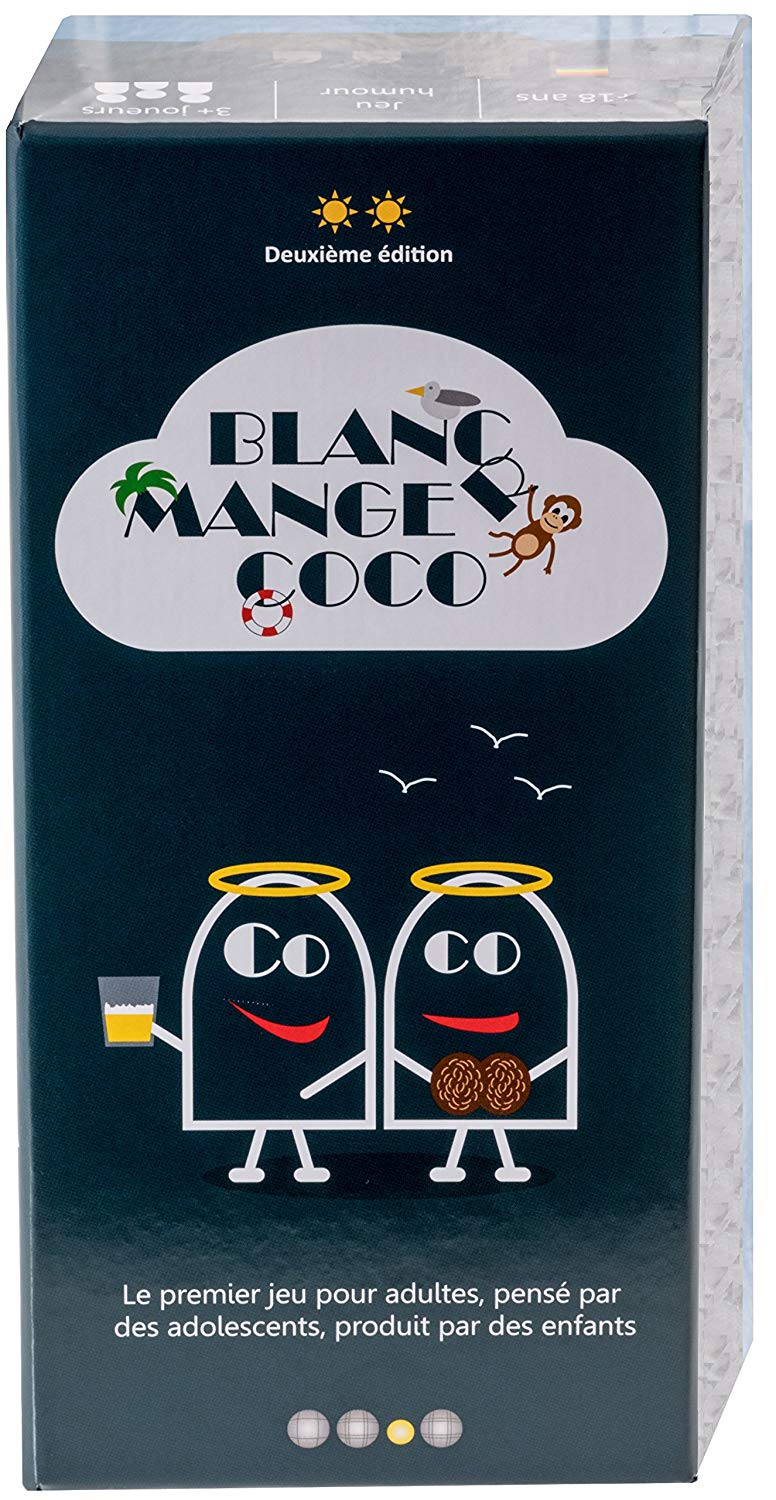 Blanc Manger Coco Le 1er Jeu Pour Adultes Pense Pars Des Ados Produit Par Des Enfants 600 Cartes Trouveuncadeau Com